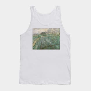 Rain by Vincent van Gogh Tank Top